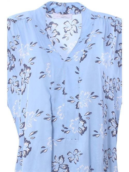 Printed silk viscose blouse ANNA SERAVALLI | S2029585207/201